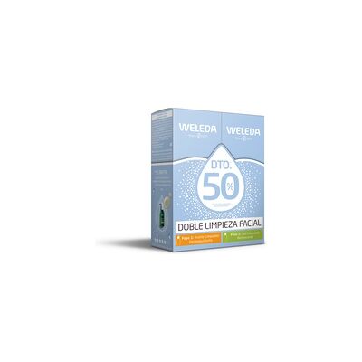 Cofre doble limpieza facial 2 unidades de 150ml - Weleda Cofre doble limpieza facial 2 unidades de 150ml - Weleda