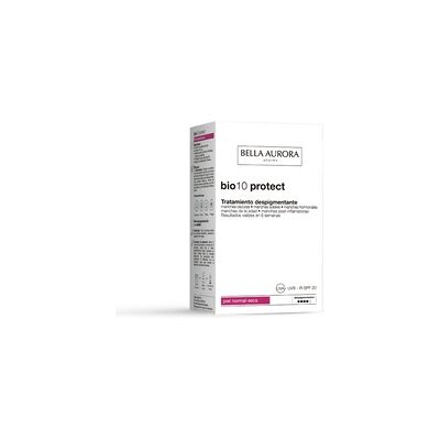 Bio10 Protect tratamiento despigmentante anti-manchas piel normal-seca 30 ml - Bella Aurora Bio10 Protect tratamiento despigmentante anti-manchas piel normal-seca 30 ml - Bella Aurora