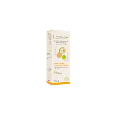 Exfoliante facial hidratante, suavidad 75 ml - Dermaclay Exfoliante facial hidratante, suavidad 75 ml - Dermaclay