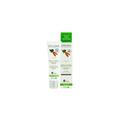 Crema Vitamínica Iluminadora Zanahoria & Vitamina F 30 ml de crema - Logona Crema Vitamínica Iluminadora Zanahoria & Vitamina F 30 ml de crema - Logona