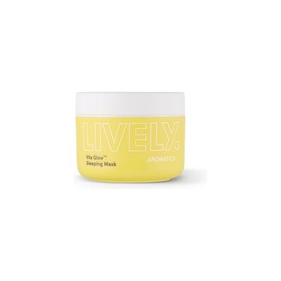 Mascarilla noche Lively Vita Glow 100 g - Aromatica Mascarilla noche Lively Vita Glow 100 g - Aromatica