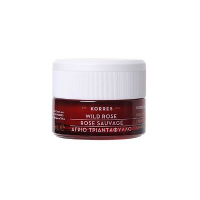 Crema para las primeras arrugas y luminosidad de Rose Sauvage 40 ml - Korres Crema para las primeras arrugas y luminosidad de Rose Sauvage 40 ml - Korres