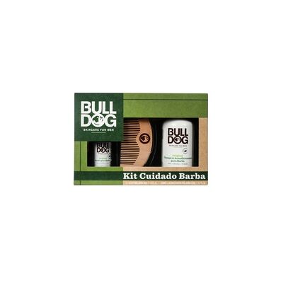 Beard care kit Champú + Aceite + Peine Botella de champú de 200 ml + Botella de aceite de 30 ml Bulldog Beard care kit Champú + Aceite + Peine Botella de champú de 200 ml + Botella de aceite de 30 ml Bulldog