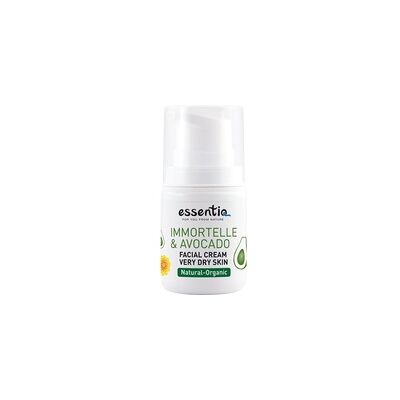 Crema facial nutritiva con immortelle y aguacate - Piel seca Crema facial nutritiva con immortelle y aguacate - Piel seca