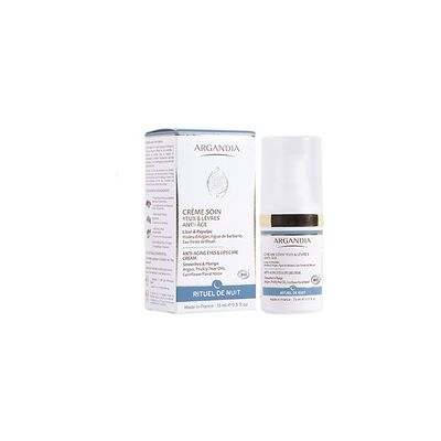 Cuidado de ojos y labios antienvejecimiento nopal 15 ml de crema - Argandia Cuidado de ojos y labios antienvejecimiento nopal 15 ml de crema - Argandia