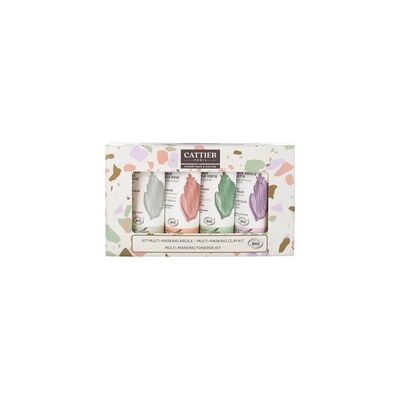 Kit Multimasking 4x30 ml - Cattier Kit Multimasking 4x30 ml - Cattier