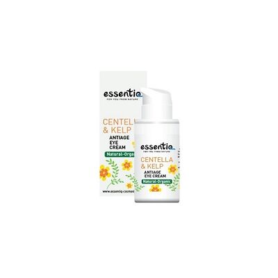 Crema antienvejecimiento de ojos de centella y algas Essentiq - 15 ml Crema antienvejecimiento de ojos de centella y algas Essentiq - 15 ml