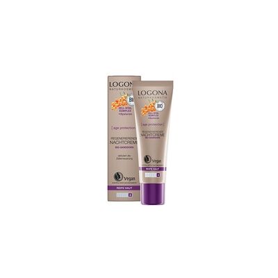 Crema de noche protección antiedad 30 ml de crema - Logona Crema de noche protección antiedad 30 ml de crema - Logona