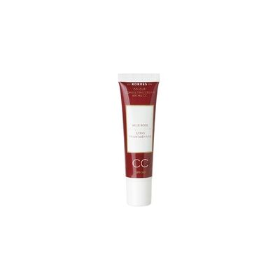 CC Cream SPF30 Tono Medio Wild Rose 30 ml (Rosa) - Korres CC Cream SPF30 Tono Medio Wild Rose 30 ml (Rosa) - Korres