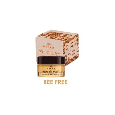 Bálsamo Labial Bee Free Rêve de miel 15 g - Nuxe Bálsamo Labial Bee Free Rêve de miel 15 g - Nuxe