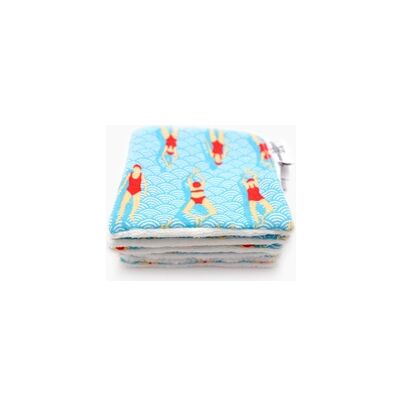 Le Petit Carré Français Toallitas desmaquillantes lavables - 9x9cm - Piel sensible Le Petit Carré Français Toallitas desmaquillantes lavables - 9x9cm - Piel sensible