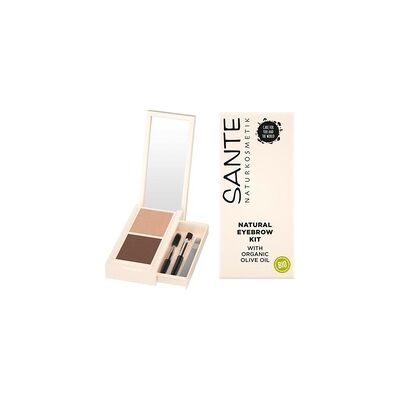 Kit Cejas Profesional Pincel & Pinzas 1 unidad - Sante Kit Cejas Profesional Pincel & Pinzas 1 unidad - Sante