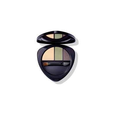 Dr. Hauschka Trio de Sombras de Ojos - Jade - Pigmentos minerales, Extractos vegetales - Cosmética natural certificada Dr. Hauschka Trio de Sombras de Ojos - Jade - Pigmentos minerales, Extractos vegetales - Cosmética natural certificada