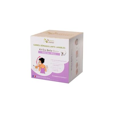 Les Tendances D'Emma Eco Kit Algodón Orgánico Doble Cara - Kit de Cuidado de Piel Les Tendances D'Emma Eco Kit Algodón Orgánico Doble Cara - Kit de Cuidado de Piel