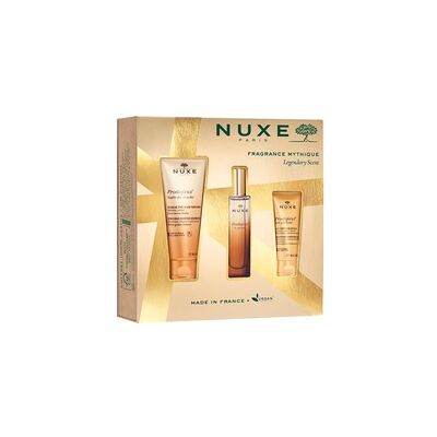 Set de Regalo de Lujo Nuxe con Perfume, Aceite de Ducha y Loción - Regalo para Mujeres Set de Regalo de Lujo Nuxe con Perfume, Aceite de Ducha y Loción - Regalo para Mujeres
