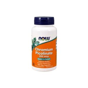 Now Foods Picolinato de Cromo 200 mcg - Suplemento dietético Now Foods Picolinato de Cromo 200 mcg - Suplemento dietético