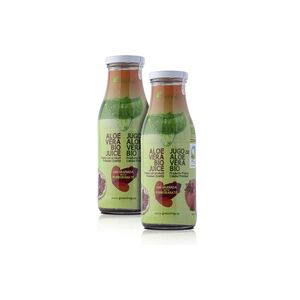 Pack x2 Zumo de Aloe Vera Bio con Granada 2 unidades - Green Frog Pack x2 Zumo de Aloe Vera Bio con Granada 2 unidades - Green Frog