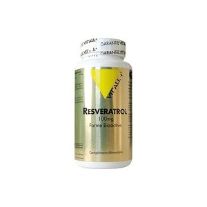 Resveratrol 100 mg 60 cápsulas de 100mg - Vitall + Resveratrol 100 mg 60 cápsulas de 100mg - Vitall +