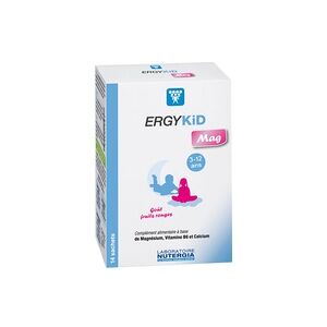 Suplemento dietético infantil Nutergia - Magnesio, B6, Calcio - Sabor a frutos rojos Suplemento dietético infantil Nutergia - Magnesio, B6, Calcio - Sabor a frutos rojos