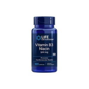 Life Extension Vitamina B3 500mg 100 cápsulas - Life Extension