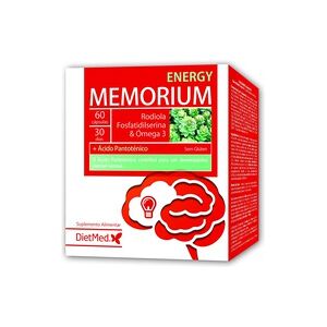 Dietmed Memorium Energy 60 cápsulas - Dietmed
