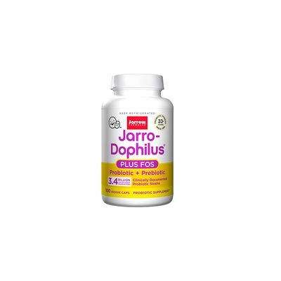 Jarrow Formulas Jarro-Dophilus + FOS - 100 cápsulas vegetales Jarrow Formulas Jarro-Dophilus + FOS - 100 cápsulas vegetales