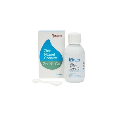Ifigen Oligoélentos de Zinc, Níquel y Cobalto - 150ml Ifigen Oligoélentos de Zinc, Níquel y Cobalto - 150ml
