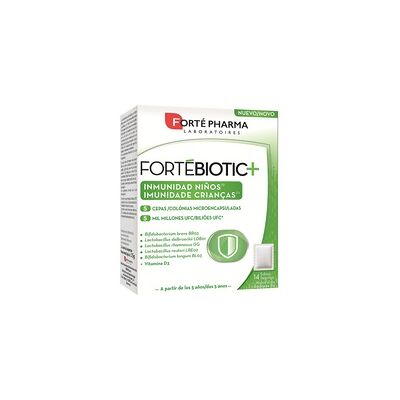 Fortébiotic+ Inmunidad Niños 14 sobres - Forté Pharma Fortébiotic+ Inmunidad Niños 14 sobres - Forté Pharma
