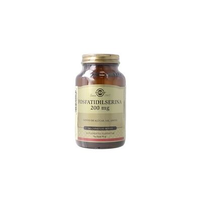 Solgar Fosfatidilserina 200 mg 60 Softgels - Suplemento para la salud cerebral Solgar Fosfatidilserina 200 mg 60 Softgels - Suplemento para la salud cerebral