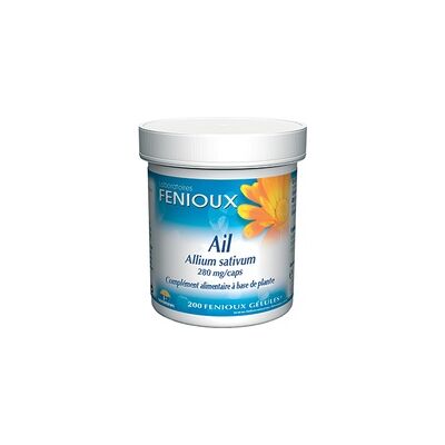 Ajo Fenioux - 200 cápsulas - Apoya la salud del corazón Ajo Fenioux - 200 cápsulas - Apoya la salud del corazón