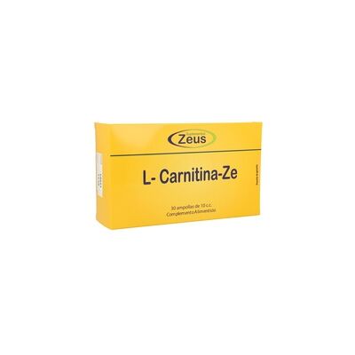 L-Carnitina 30 ampollas 1500mg Zeus L-Carnitina 30 ampollas 1500mg Zeus