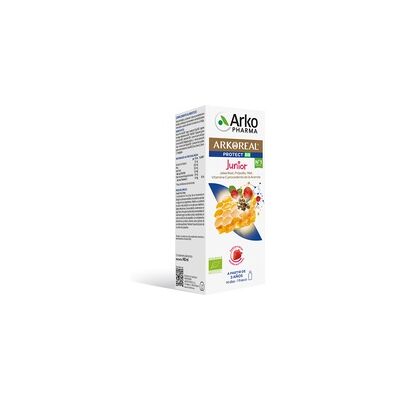 Jarabe Arkopharma Arkoreal Protect Junior - Apoyo inmunológico, Sabor a fresa Jarabe Arkopharma Arkoreal Protect Junior - Apoyo inmunológico, Sabor a fresa