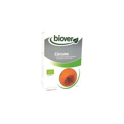 Biover Cúrcuma 20 Ampollas - Complemento alimenticio Biover Cúrcuma 20 Ampollas - Complemento alimenticio