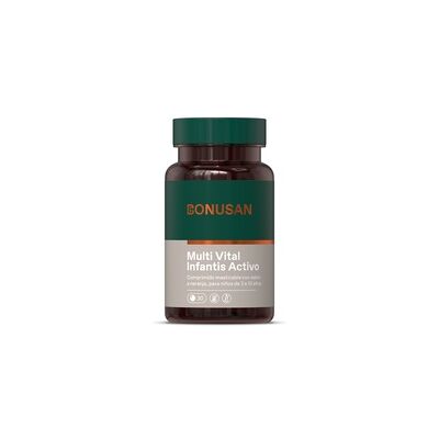 Multi vital infantis activo multivitamínico 30 tabletas - Bonusan Multi vital infantis activo multivitamínico 30 tabletas - Bonusan