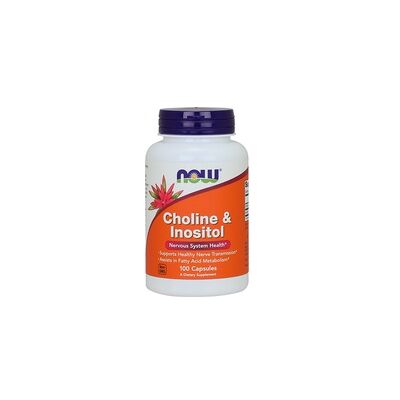 Now Foods Colina e Inositol 500 mg - Apoyo Cerebral y Nervioso Now Foods Colina e Inositol 500 mg - Apoyo Cerebral y Nervioso