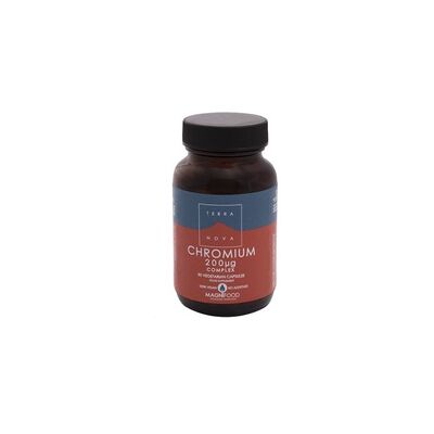 Terra Nova Complejo de Cromo 200µg - Apoyo a la glucemia Terra Nova Complejo de Cromo 200µg - Apoyo a la glucemia