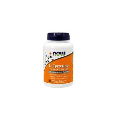 Now Foods L-Tirosina - 750mg - Cápsulas Veganas Now Foods L-Tirosina - 750mg - Cápsulas Veganas
