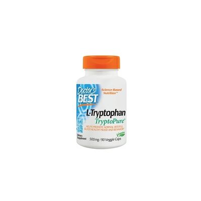 Doctor's Best L-Tryptophan 500mg - Suplemento dietético Doctor's Best L-Tryptophan 500mg - Suplemento dietético
