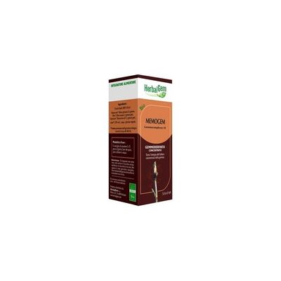 Herbalgem Memogem Bio 50 ml - Apoyo cerebral para estudiantes Herbalgem Memogem Bio 50 ml - Apoyo cerebral para estudiantes