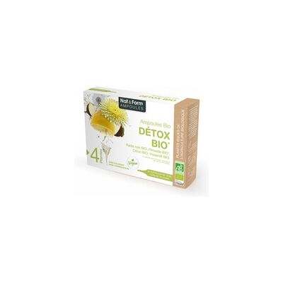 Ampollas Detox Orgánicas Nat & Form - Suplementos Ampollas Detox Orgánicas Nat & Form - Suplementos
