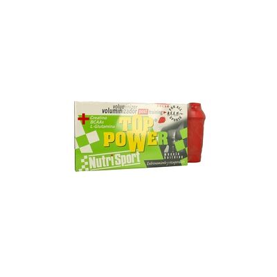 Nutrisport Top Power - Sabor fresa - 24 sobres Complemento alimenticio Nutrisport Top Power - Sabor fresa - 24 sobres Complemento alimenticio