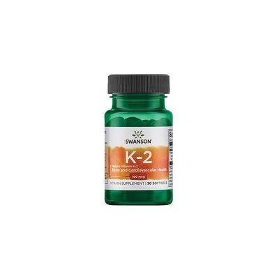 Swanson Vitamina K2 Natural 100 Mcg Suplementos Dietéticos - Salud Ósea y del Corazón Swanson Vitamina K2 Natural 100 Mcg Suplementos Dietéticos - Salud Ósea y del Corazón