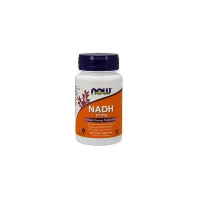 NOW Foods NADH 10mg - Apoyo Energía Celular - Cápsulas Vegetarianas NOW Foods NADH 10mg - Apoyo Energía Celular - Cápsulas Vegetarianas
