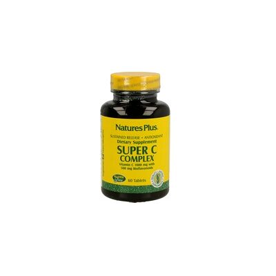 Complejo Super C de Nature's Plus - Vitamina C de liberación prolongada Complejo Super C de Nature's Plus - Vitamina C de liberación prolongada