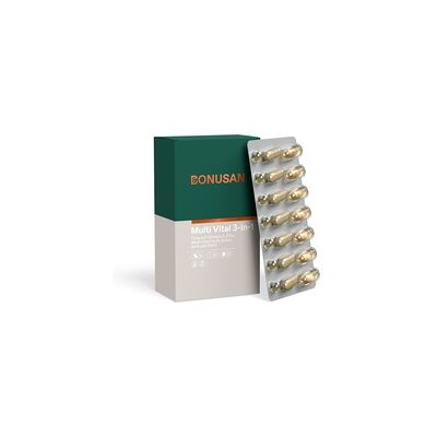 Multi Vital 3-in-1 84 comprimidos - Bonusan Multi Vital 3-in-1 84 comprimidos - Bonusan