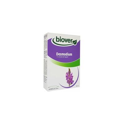 Desmodium, salud del hígado 20 ampollas de 10ml - Biover Desmodium, salud del hígado 20 ampollas de 10ml - Biover