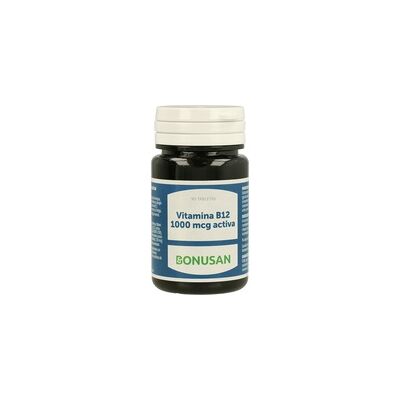 Vitamina B12 1000 mcg activa 90 unidades - Bonusan Vitamina B12 1000 mcg activa 90 unidades - Bonusan