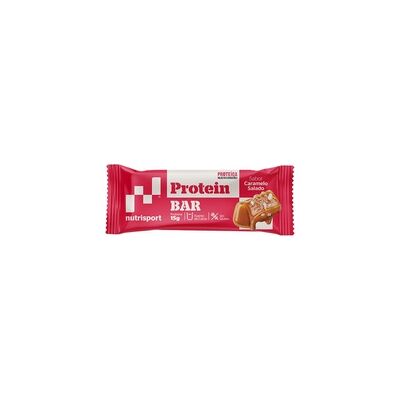 5 x Barrita proteica caramelo salado 44 g - Nutrisport 5 x Barrita proteica caramelo salado 44 g - Nutrisport