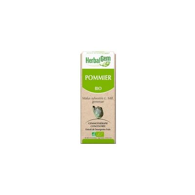 Herbalgem Manzano Orgánico - Relajante, Apoya circulación, 50ml Herbalgem Manzano Orgánico - Relajante, Apoya circulación, 50ml