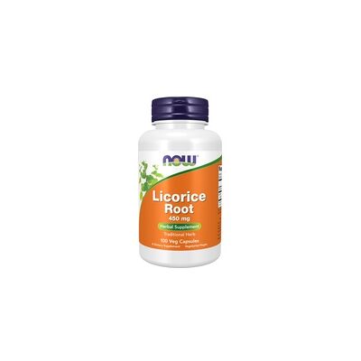 NOW Foods raíz de regaliz - 450 mg - 100 cápsulas vegetales NOW Foods raíz de regaliz - 450 mg - 100 cápsulas vegetales